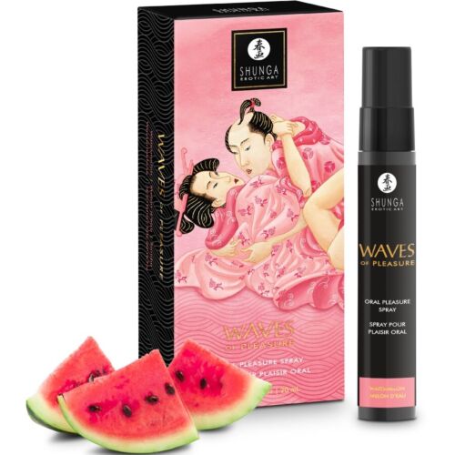 Spray for Oral Sex SHUNGA WAVES Vannmelon 20 ML