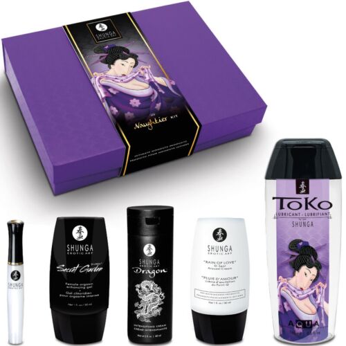 Pariskit SHUNGA KITS Naughtier Kit med intime produkter