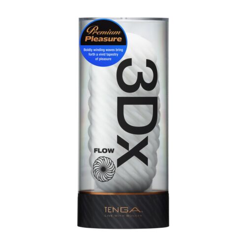 Masturbator Tenga 3DX Flow med reversibelt design
