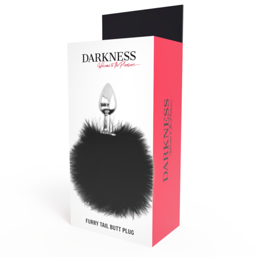 BDSM Anal Plug DARKNESS EXTRA ANAL BUTTPLUG MED HALS