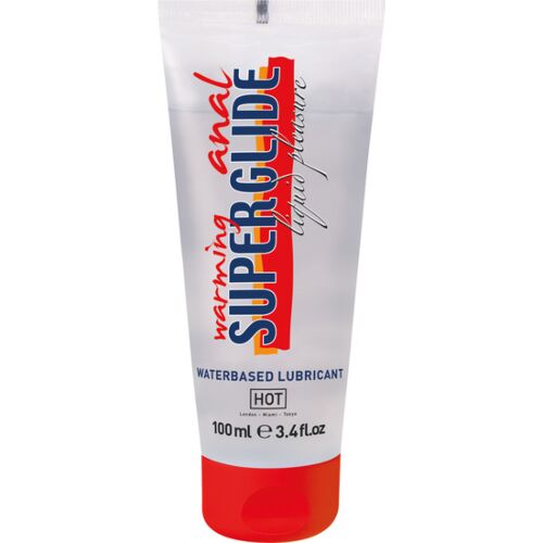 Lubricant HOT - ANAL SUPERGLIDE med varmende effekt