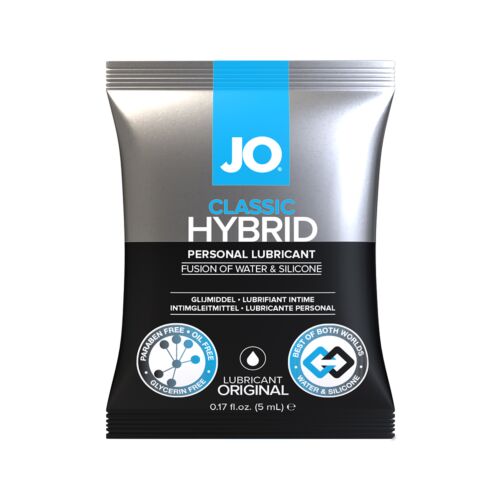 Lubricant System JO Sachet 5 ml | Hybridformel med langvarig glid