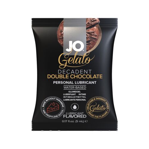 Lubricant Gelato Double Chocolate System JO 5 ml