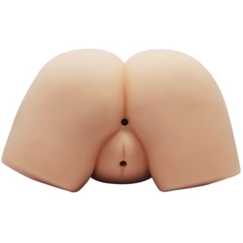 Masturbator CRAZY BULL - Realistisk vagina og anus med vibrasjon