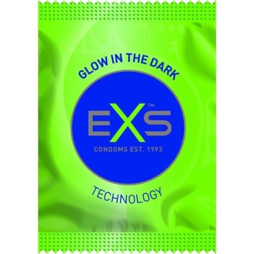Kondom Exs Glow 100?s - Lyser i mørket