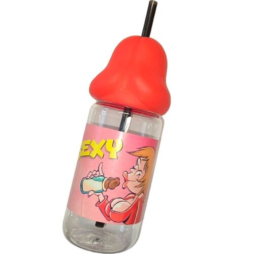 Babyflaske Diablo Picante med penisformet tut