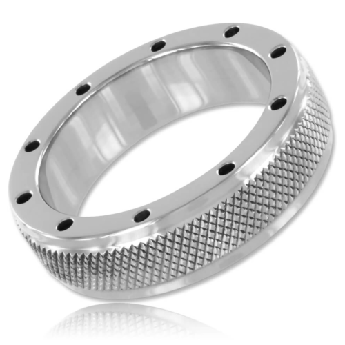 Penisring METAL HARD 40mm med justerbar passform
