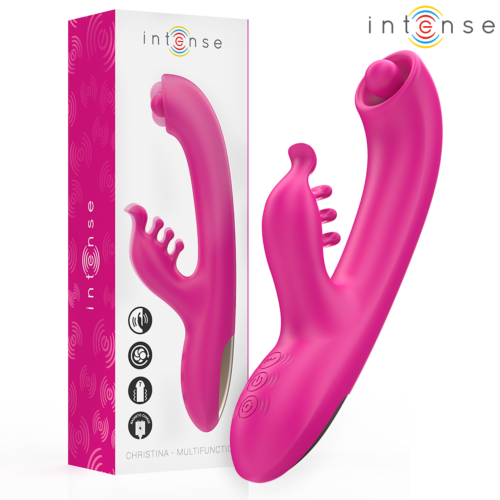 Rabbit Vibrator INTENSE HIGH TECH Christina 22.5 cm