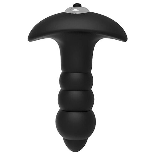 Buttplug S Pleasures Bubble med vibrasjon og bølgedesign