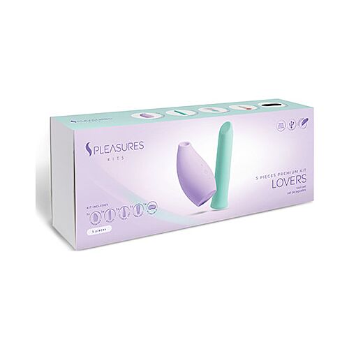 Leker S Pleasures Kits Lovers Kit - Klitorisstimulator og vibrator