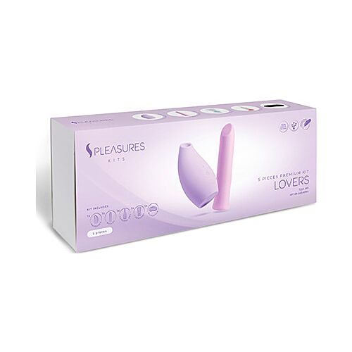 Stimulator Pack Lovers Kit S med succionador og kule