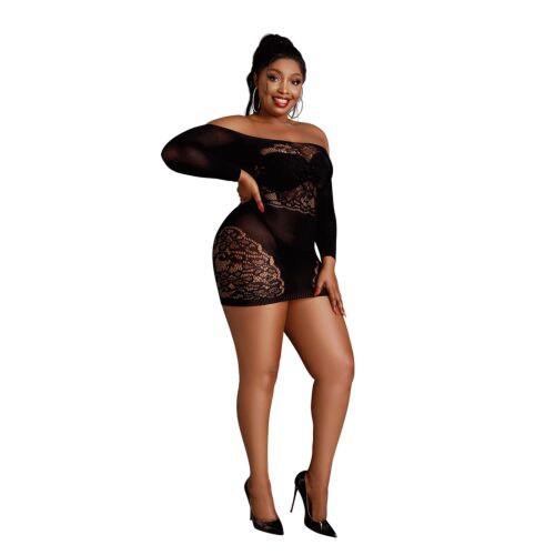 Lingeri Moonlight Mini Dress med off the shoulder