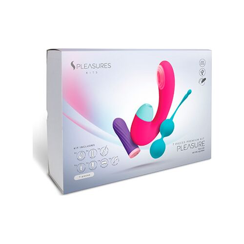 Erotisk leketøy Pack S Pleasures Kits med dobbel stimulering
