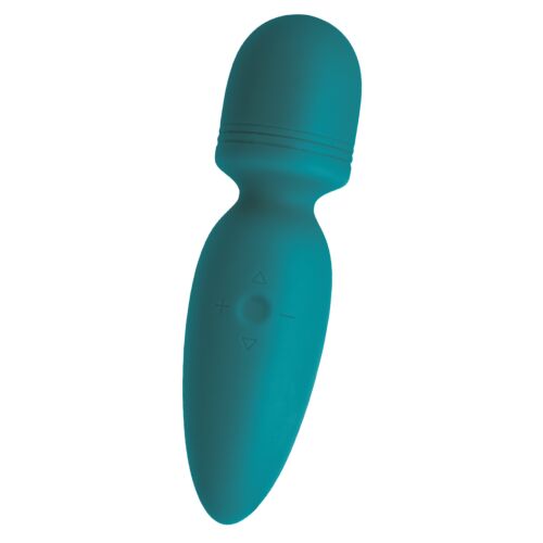 Massageapparat S Pleasures Soft Wand Blue med fleksibelt hode