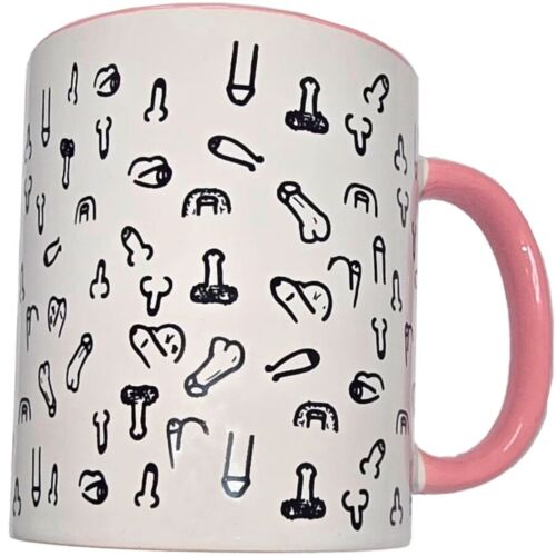 Tasse Taza DIABLO PICANTE med morsomme penisillustrasjoner