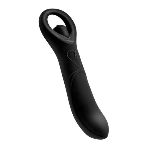Vibrator Speeder med sikkerhetsring for anal bruk
