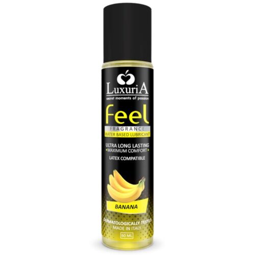 Vannbasert glidemiddel INTIMATELINE LUXURIA med bananesmak