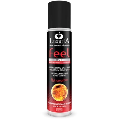 Vannbasert Glidemiddel INTIMATELINE LUXURIA med Varmende Effekt