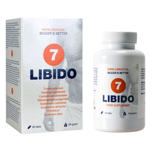 Penisforstørrelsestabletter Morningstar Pharma Libido7 60 stk