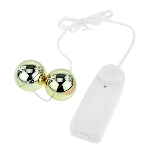 Vibrator BAILE STIMULATING Golden Chinese Balls