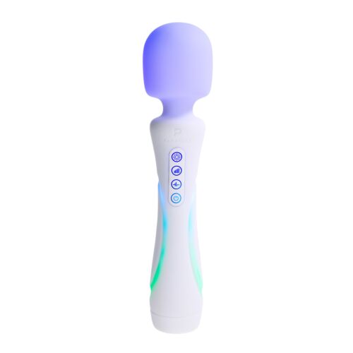 Vibrator Paradise Pleasure The Wand med RGB-belysning