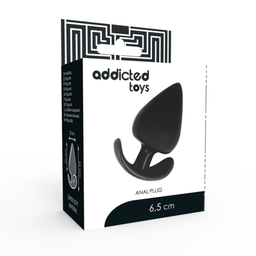 Anal Plug ADDICTED TOYS 6.5 CM med ekstra sensasjon