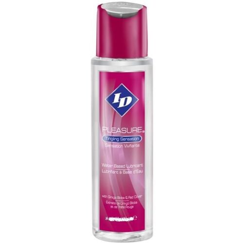 Vannbasert Lubricant ID PLEASURE med pirrende følelse
