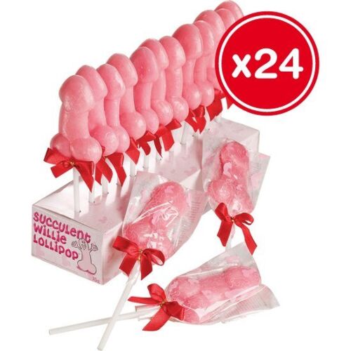 Søtsaker SPENCER & FLEETWOOD SUCCULENT WILLIE LOLLIPOP