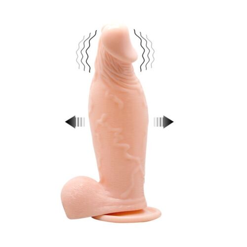 Oppblåsbar Dildo BAILE med Vibrasjon