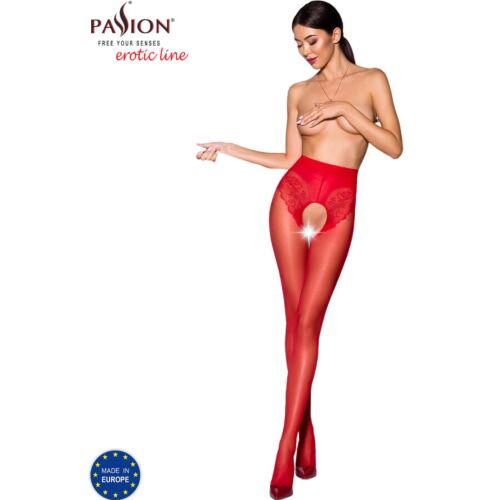 Strømpebukser PASSION WOMAN GARTER & STOCK 006