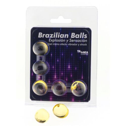 Brazilian Balls TALOKA 5 med spennende gel og vibrasjoner