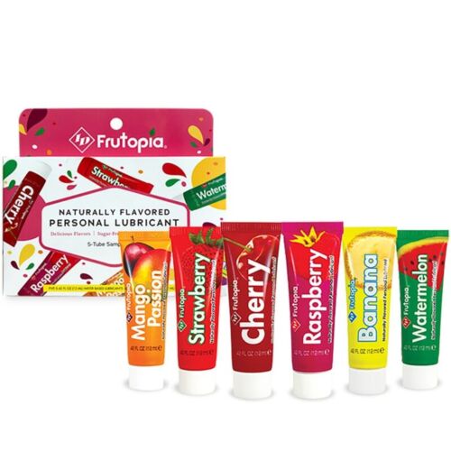 Glidekrem ID FRUTOPIA 5 Pack med Ferske Smaker