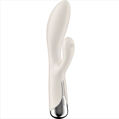 Vibrator Satisfyer ClitSpin med dobbel stimulering