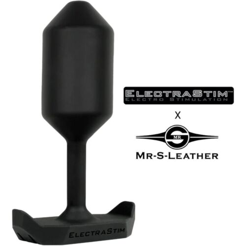 Anal Vibrator ElectraStim MR-S-Leather med elektroledende silikon