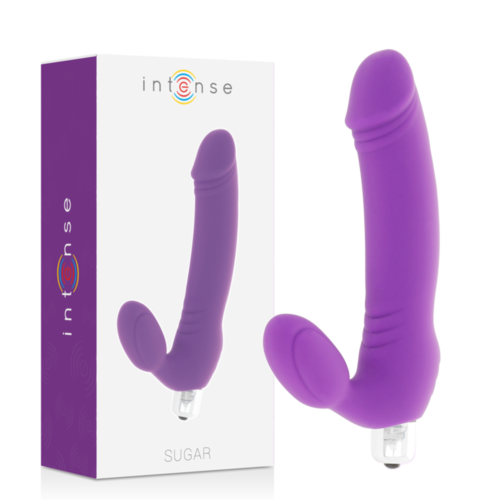 Dildo INTENSE HIGH TECH Sugar med 7 vibrasjonsmodi