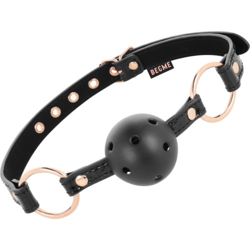 Bondage Tilbehør BEGME BLACK EDITION Pustende Gag