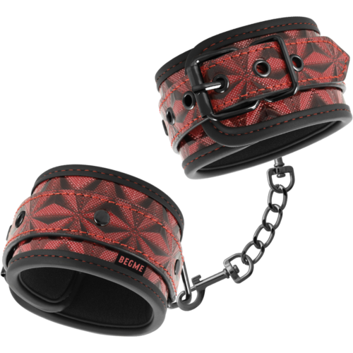 Håndjern BEGME RED EDITION Premium med neoprenfôr