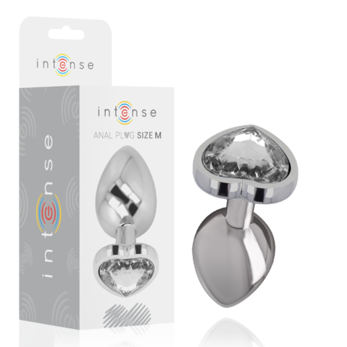 Analplug INTENSE med diamantbryllup i størrelse M
