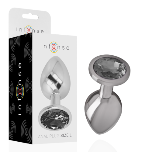 Anal Plug INTENSE med diamantdekorert design