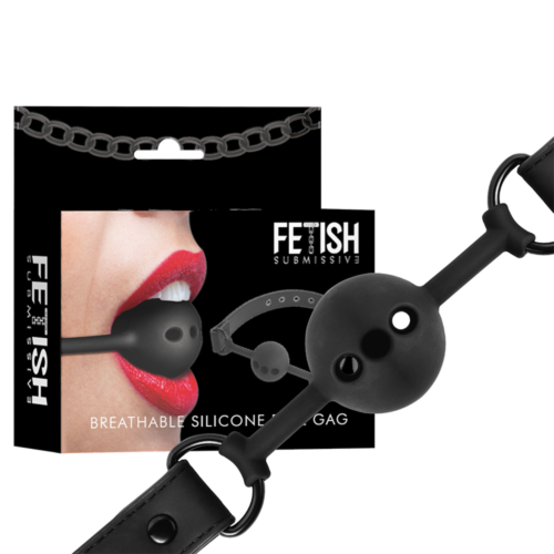 Gag FETISH SUBMISSIVE pustende silikon