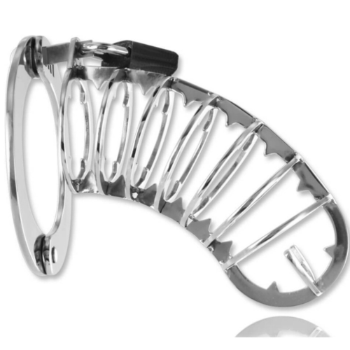 Peniskurv METAL HARD med sikkerhetslås 14 cm