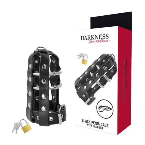 Korsett DARKNESS BONDAGE med lås og justerbare ringer