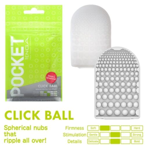Masturbator Tenga Pocket Click Ball med kompakt design