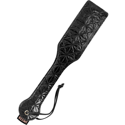 BDSM Paddle BEGME BLACK EDITION - Vegansk lær
