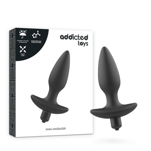 Anal Massasjeplugg ADDICTED TOYS med Vibrasjon