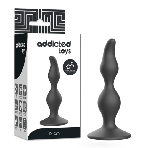 BDSM Anal Plug ADDICTED TOYS 12 CM med praktisk grep
