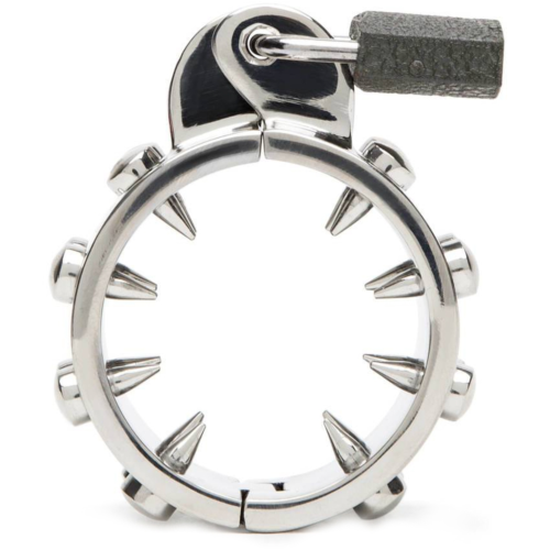 BDSM Metall Penisring METAL HARD - Smertefull Stimulering