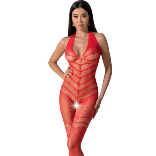 Bodystocking PASSION BS100 med sexy design