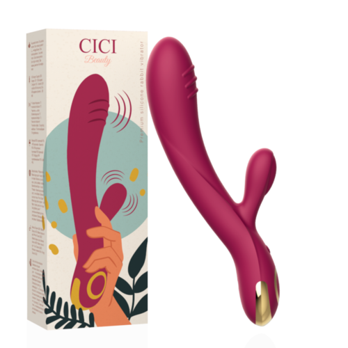 Rabbit Vibrator CICI BEAUTY med dobbel stimulering