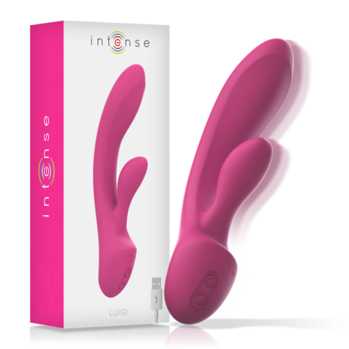 Vibrator INTENSE Luigi med dobbel stimulering